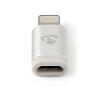ADATTATORE LIGHTNING NEDIS CCTB39901AL APPLE LIGHTNING USB MICRO B FEMMINA